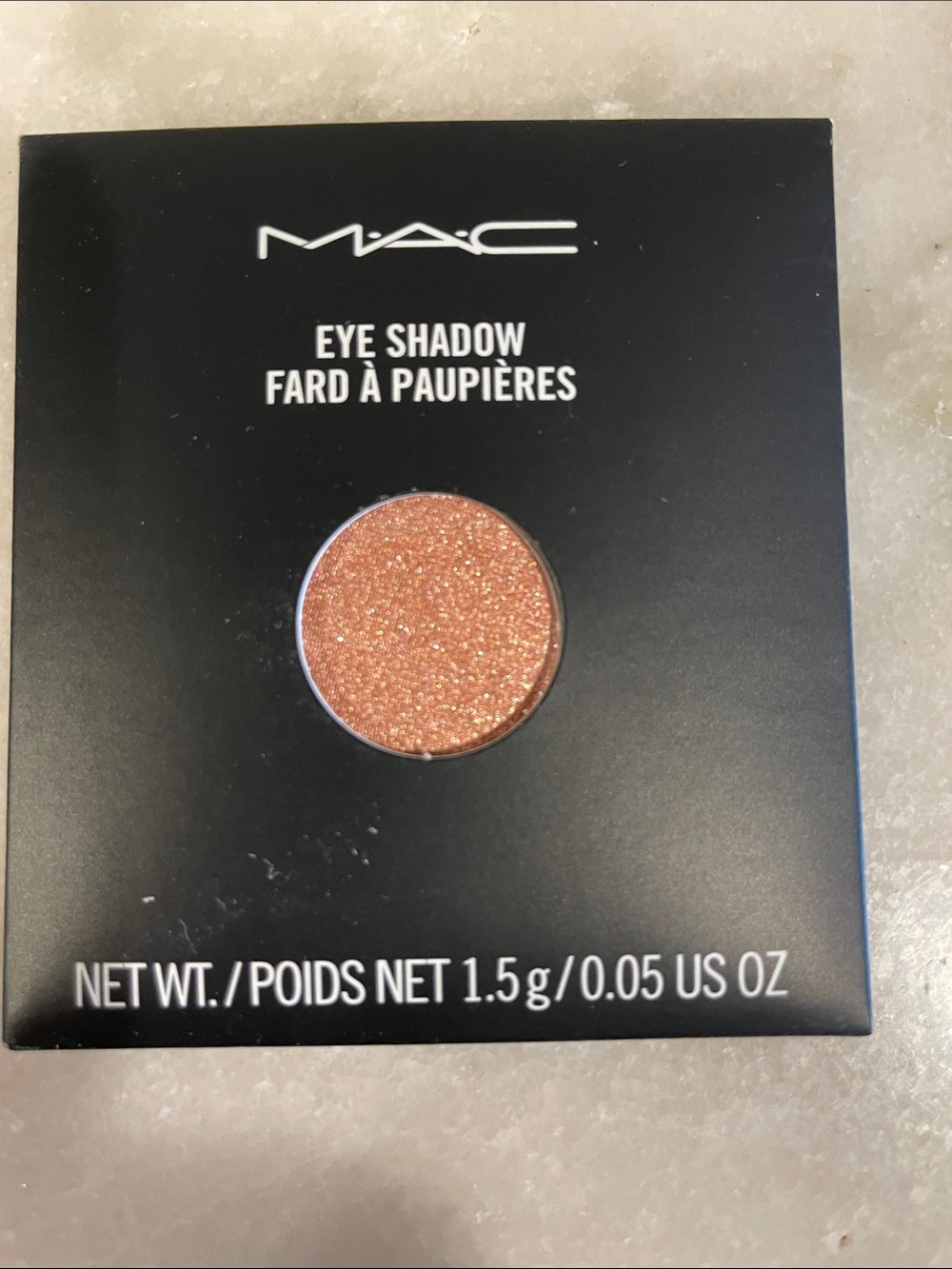 MAC Cosmetics Single Eyeshadow — Shimmery Rose Gold